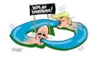 Cartoon: Schlängeleien (small) by RABE tagged fußball,nagelsmann,spieler,wm,kader,usa,ball,sport,tor,spielfeld,schiedsrichter,videobeweis,rabe,ralf,böhme,cartoon,karikatur,pressezeichnung,farbcartoon,tagescartoon,hund,bundesliga,ballaballa,trump,infantino,fifa,uefa,schlange,schlangenbiss,schwanzspitze,verkauf,privatisierung,gier,geldgier,vereine,verbände,protest,austritt,boykott
