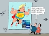 Cartoon: Schreckgespenst (small) by RABE tagged trump,donald,präsident,usa,mount,rushmore,rede,feiertag,rabe,ralf,böhme,cartoon,karikatur,pressezeichnung,farbcartoon,tagescartoon,denkmal,eigenlob,lügen,irankrieg,israel,friedensplan,hormus,superman,plakat,poster,nato,natogipfel,ankara,türkei