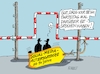 Cartoon: Social Media (small) by RABE tagged merz,kanzler,koalition,union,spd,klingbeil,cartoon,karikatur,pressezeichnung,farbcartoon,tagescartoon,bürokratie,verwaltung,beamte,modernisierung,monster,drachen,schwert,holzschwert,nägel,säge,social,media,internet,tiktok,instagram,kinder,verbot,bundesparteitag,gerede,schranke,latte,handy,netz,ki