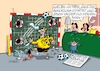 Cartoon: Startschuss (small) by RABE tagged fußball,nagelsmann,spieler,wm,kader,usa,ball,sport,tor,spielfeld,schiedsrichter,videobeweis,rabe,ralf,böhme,cartoon,karikatur,pressezeichnung,farbcartoon,tagescartoon,hund,bundesliga,ballaballa,start,bundesligastart,tv,stadion,spielbeginn,dortmund,erwin