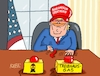 Cartoon: Treibhausgas (small) by RABE tagged trump,präsident,usa,donald,einmarsch,erstürmung,cartoon,karikatur,pressezeichnung,rabe,ralf,böhme,farbcartoon,tagescartoon,venezuela,südamerika,maduro,regimewechsel,weltordnung,kongress,völkerrecht,treibhaus,treibhausgas,fckw,umwelt,ozonloch,klimaschädigung,spray,sprayflasche,oval,office,schreibtisch,buzzer,atomknopf