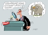 Cartoon: Wachstum (small) by RABE tagged merz,kanzler,koalition,union,spd,klingbeil,cartoon,karikatur,pressezeichnung,farbcartoon,tagescartoon,weihnachten,silvester,neujahr,jahresbeginn,start,rettung,rettungsring,michel,ertrinken,wirtschaftswachstum,steugerung,aufschwung,prozent,elefant,mücke,lupe