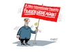 Cartoon: Weltfrauentag (small) by RABE tagged merz,kanzler,koalition,union,spd,klingbeil,cartoon,karikatur,pressezeichnung,farbcartoon,tagescartoon,bürokratie,verwaltung,beamte,modernisierung,monster,drachen,schwert,holzschwert,nägel,säge,frau,frauentag,weltfrauentag,gleichstellung,gleichberechtigung,transparent