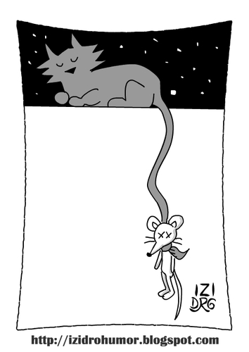 Cartoon: suicide mouse (medium) by izidro tagged mouse