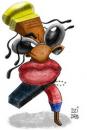 Cartoon: singer Carlinhos Brown (small) by izidro tagged caricature