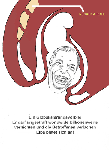 Cartoon: FabArsch der Wertvernichter (medium) by menschenskindergarten tagged fabarge,eu,globalisierung