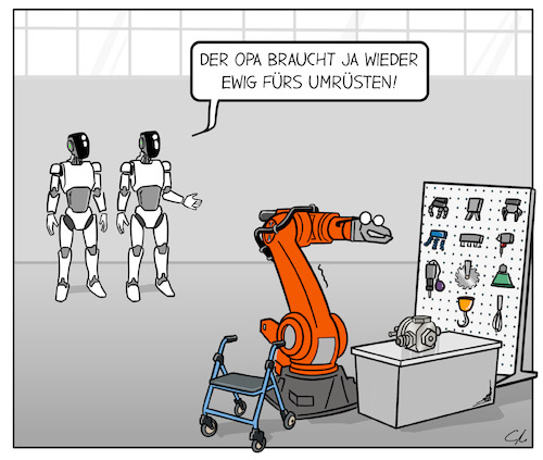 Humanoide Roboter Fertigung Humanoide Roboter Fertigung