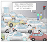 Cartoon: Autonomes fahren (small) by Cloud Science tagged autonomes,fahren,auto,selbstfahrendes,mobilität,driving,innovation,automobil,level4,level5,technologie,stau,automatisierung