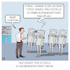 Cartoon: KI-Tools (small) by Cloud Science tagged ki künstliche intelligenz tools unternehmen wirtschaft innovation tech technologie ai business