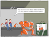 Cartoon: KI Roboter (small) by Cloud Science tagged roboter,industrieroboter,fertigung,3ddruck,roboterarm,industrie,digitalisierung,automatisierung,zukunft,disruption,ki,kuenstliche,intelligenz,bedrohung,algorithmen,produktion,kampfroboter,digital,technik,technologie,moeller,illustration,cartoon,40,arbeitswelt