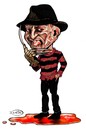 Cartoon: Freddy Krueger (small) by DeVaTe tagged elm street freddy krueger 80 horror terror movie pelicula