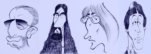 Cartoon: Music 2 (medium) by stip tagged caricature,rock