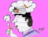 Cartoon: smoking (small) by nagrajcartoonist1234 tagged smoking,kills