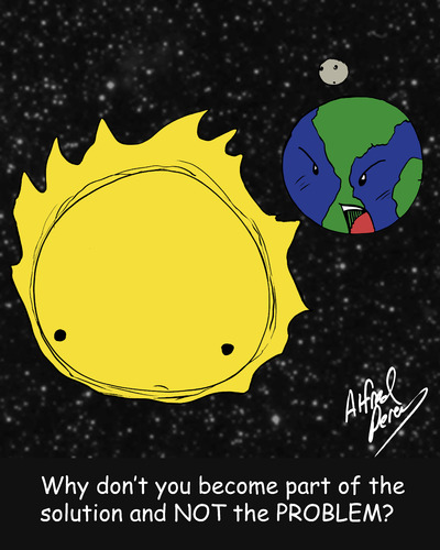 Cartoon: Solution (medium) by thetoonist tagged eco,friendly,solar,energy,ecology