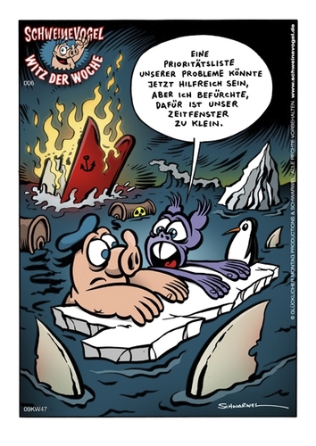 Cartoon: Schweinevogel Witz der Woche 006 (medium) by Schweinevogel tagged schweinevogel,funny,witz,cartoon,schwarwel