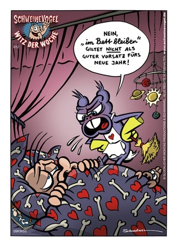 Cartoon: Schweinevogel Witz der Woche 012 (medium) by Schweinevogel tagged schweinevogel,funny,witz,cartoon,schwarwel