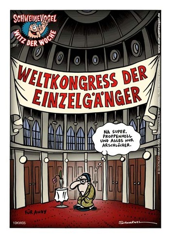 Cartoon: Schweinevogel Witz der Woche 017 (medium) by Schweinevogel tagged schweinevogel,funny,witz,cartoon,schwarwel
