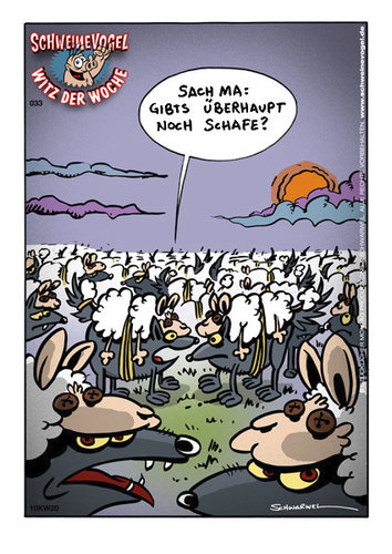 Cartoon: Schweinevogel Witz der Woche 033 (medium) by Schweinevogel tagged schweinevogel,funny,witz,cartoon,schwarwel