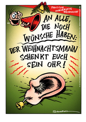 Cartoon: Schweinevogel Witz der Woche 058 (medium) by Schweinevogel tagged schweinevogel,advent,weihnachten,schwarwel,witz,cartoon,weihnachtsmann,geschenke,feiern