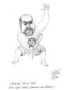 Cartoon: hilfe (small) by sasch tagged gaza,israel,macht,repression,krieg,heilig