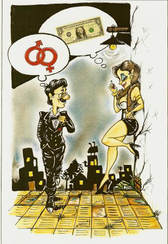 Cartoon: sexo (medium) by DANIEL EDUARDO VARELA tagged placeres
