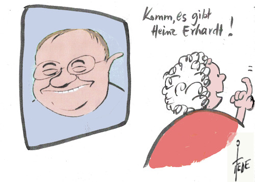 Cartoon: ..... (medium) by tiede tagged wahlen,tiede,cartoon,karikatur,wahlen,tiede,cartoon,karikatur