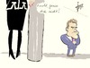 Cartoon: Bettina Wulff (small) by tiede tagged bettina,wulff,christian,arnold,schwarzenegger,tiede,joachim,tiedemann,cartoon,karikatur