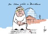 Cartoon: Der Islam (small) by tiede tagged islam,scharia,merkel,wulff,peitsche,extremismus