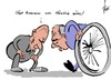 Cartoon: Varoufakis - Schäuble (small) by tiede tagged varoufakis,schäuble,eu,euro,griechenland,tsipras,grexit