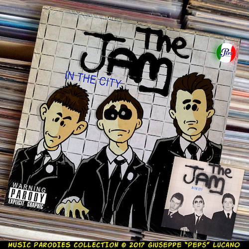 Cartoon: The Jam  In the City (medium) by Peps tagged the,jam,in,city