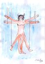 Cartoon: Lucifer (small) by Zlatko Iv tagged mirionete,hell,homo,gender,naturist,zirkus,nude