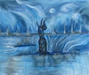 Cartoon: Nature X (small) by Zlatko Iv tagged kunst,natura,culture,kult,love,collector,angeln,danke,klima,herz