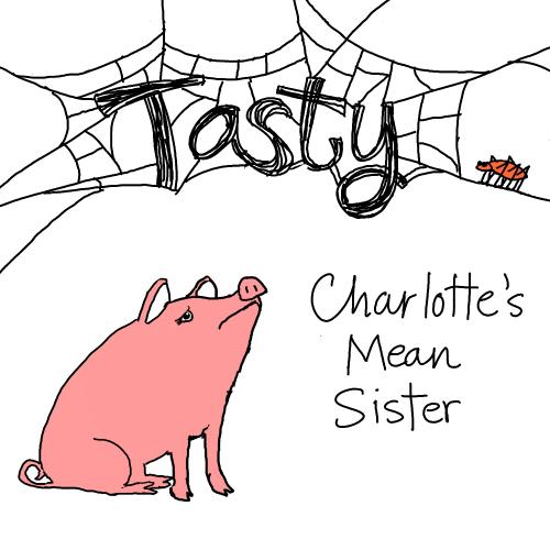 Cartoon: charlotte_s web (medium) by mfarmand tagged charlotte,charlottesweb,ebwhite,pig,spider,web