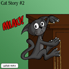 Cartoon: Cat Story 2 (small) by Ludus tagged cat,cats