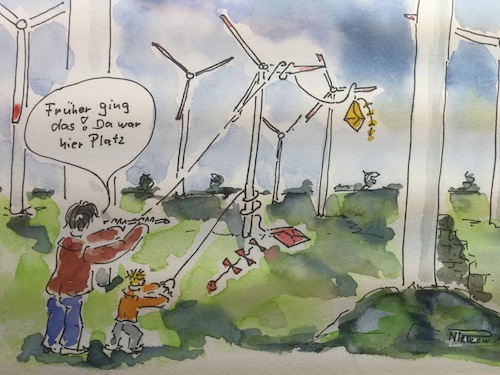 Cartoon: Windkraftanlagen (medium) by Pralow tagged energiewende,windkraftanlagen,akzeptanz,windkraftgrgner,gegenwind,schleswig,holstein,windvorrangflächen,abstandsregelung,stromerzeugung,erneuerbare,energien,alternative,eeg,sektorenkopplung,energiewende,windkraftanlagen,akzeptanz,windkraftgrgner,gegenwind,schleswig,holstein,windvorrangflächen,abstandsregelung,stromerzeugung,erneuerbare,energien,alternative,eeg,sektorenkopplung