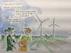 Cartoon: Abgeschaltet (small) by Pralow tagged eeg,umlage,klimawandel,klimaschutz,windkraft,abstandsregelung,windeignungsflächen