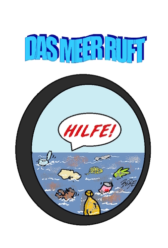 Cartoon: Das Meer ruft (medium) by BuBE tagged umwelt,meer,seen,tiere,meerestiere,natur,naturschutz,umweltzerstörung,cartoon,bube,plastik,erde,abkommen,wasser,müll,gefahr,lebewesen,umwelt,meer,seen,tiere,meerestiere,natur,naturschutz,umweltzerstörung,cartoon,bube,plastik,erde,abkommen,wasser,müll,gefahr,lebewesen