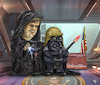 Cartoon: the empire strikes back (small) by mparra tagged bannon,trump,starwars,empire,usa