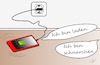 Cartoon: Aufladen (small) by Jochen N tagged laden,aufladen,stecker,steckdose,strom,smartphone,schlafen,schnarchen