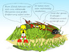 Cartoon: Endlager Naturschutzgebiet (small) by Jochen N tagged atom,atommüll,atomkraft,nuklear,entsorgung,energie,gorleben,naturschutz,roboter,ortung,versteck,medien,flexibilität