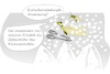 Cartoon: Klimawandel (small) by Jochen N tagged schnee,schneefall,klima,klimawandel,berge,ski,skispringen,wespe,löffel,freitod,winter,umwelt,evolution,anpassung
