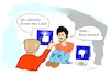Cartoon: Zweckentfremdet (small) by Jochen N tagged bettler,betteln,penner,like,likes,dislike,schenkung,geschenk,teller,armut,obdachlos,mitleid,hinweis,facebook