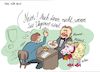 Cartoon: ehe für alle (small) by REIBEL tagged ehe,standesamt,schaf,mann,ringe,beamter,vegan