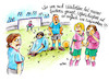 Cartoon: Frauenfussball (small) by REIBEL tagged psychologie,stereotype,fussball,frauen,elfmeter,angst,einparken,autofahren