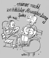 Cartoon: Leistungsvergleich (small) by REIBEL tagged stillen,brust,baby,mütter,treffen,park,bank,kinderwagen,füttern,absaugen,leistung,wettbewerb