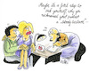 Cartoon: Paartherapie (small) by REIBEL tagged paar,ehe,therapie,psychologe,coach,krise,schimpfwort,gemein