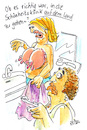 Cartoon: Schönheitschirurgie (small) by REIBEL tagged schönheit,chirurgie,op,busen,vergrößerung,euter,bad,operation