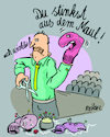 Cartoon: Toleranz (small) by REIBEL tagged toleranz,mime,socke,puppe