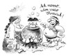 Cartoon: topfgespräche (small) by REIBEL tagged chinesisch,essen,kannibalen,urwald,kochtopf,kulturen,meckern,schmecken