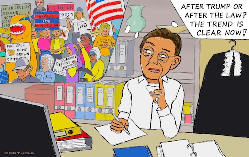 Judge Struggling for Decision Judge Struggling for Decision